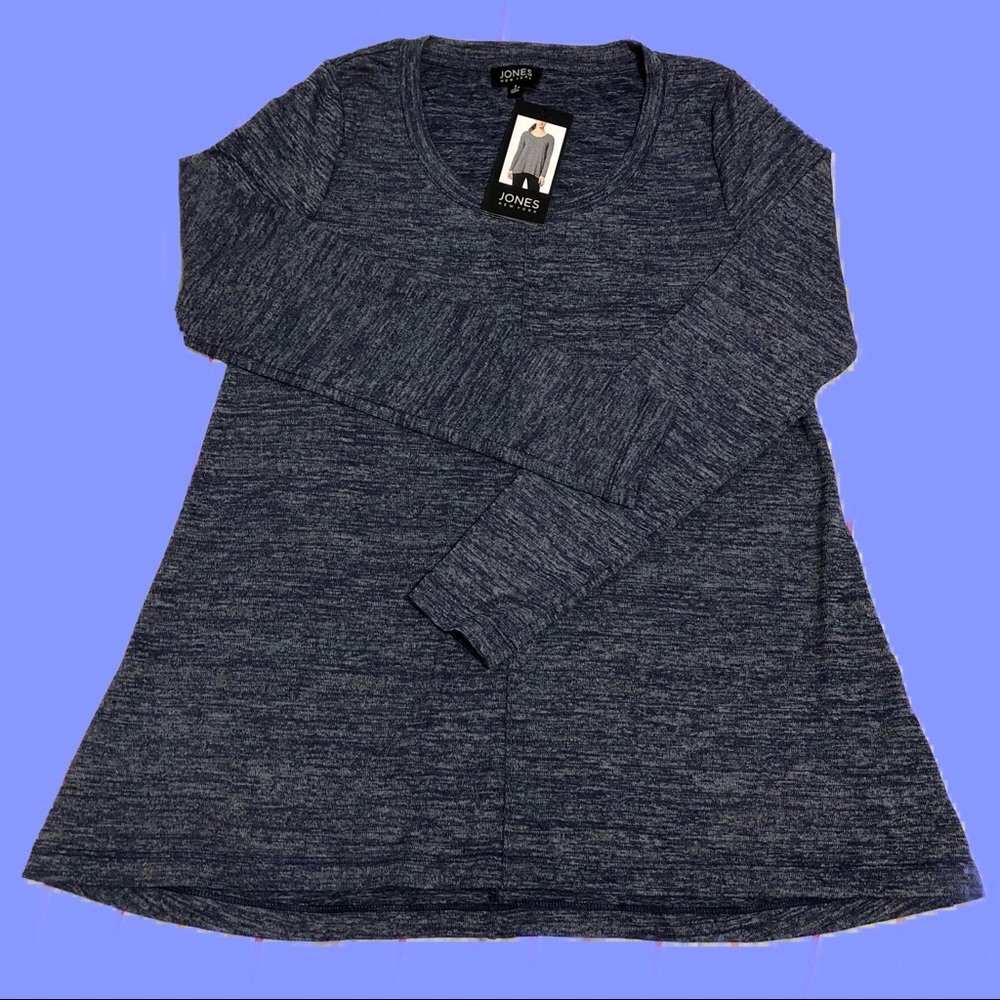 Jones New York Navy Long Sleeve